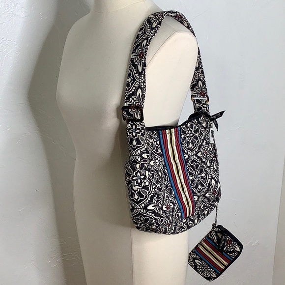Vera Bradley Barcelona Olivia crossbody / shoulder bag with matching wallet - Picture 12 of 16